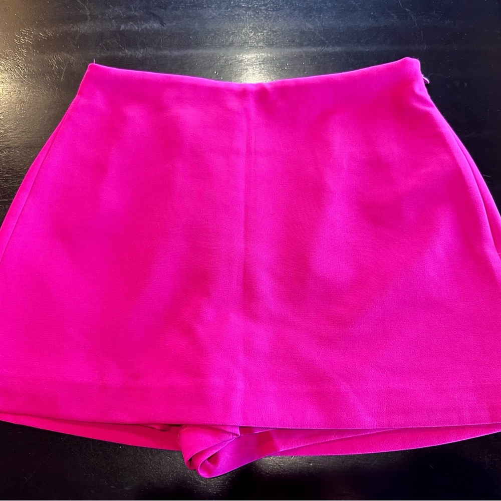 Express Fuchsia Mini Skort